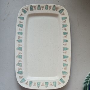 Poppy Trail By Metlox Rectangular Platter